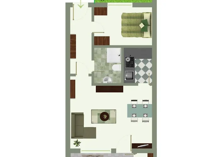 Collins Stiftung 公寓 *